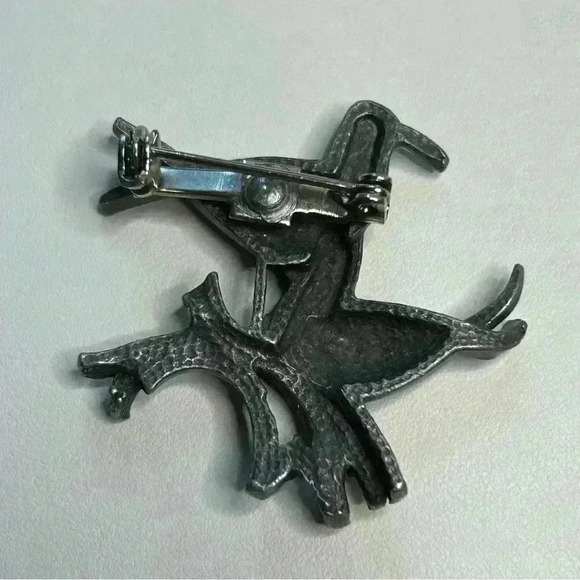 Vintage Seagulls Brooch - Picture 2 of 2